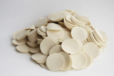 50-59 CAL 1 5/16" ROUND .020" THICK DRY SHOOTING PATCHES / QTY. 1000 / EMSS5201T - Image 1 of 4