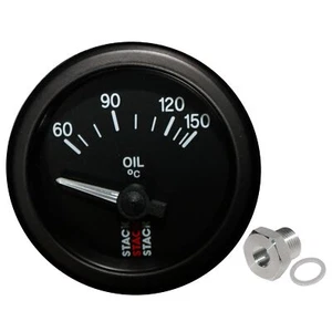 Stack 60-150°C Öltemperaturanzeige 1/8 NPT Sender c/w 5/8 UNF Reduzierbuchse - Bild 1 von 2
