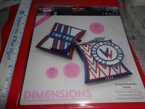 New Tonic Studios Verso Dimensions Perfect Pillow Box Extras Die Set 2629E - Picture 1 of 4