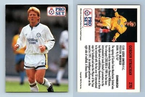 Gordon Strachan - Leeds #270 English League 1991-92 Pro Set Trading Card - Picture 1 of 1