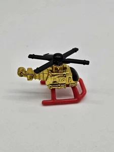 1996 Micro Machines Exploration Sea GOLD HELICOPTER by Galoob - Picture 1 of 6