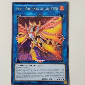 Fire Phoenix @Ignister - IGAS-EN046 - NM/VLP - Rare - 1st ed - Yugioh - Picture 1 of 2