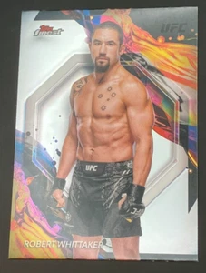 2024 Topps Finest UFC #104 Robert Whittaker Short Print SP Uncommon - Picture 1 of 2