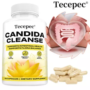 Candida Cleanse-Kapseln – Unterstützt die Verdauung und Darmgesundheit - Bild 1 von 15