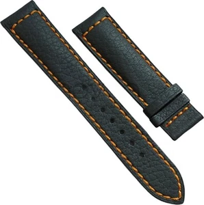 TISSOT - BRACELET - GENUINE LEATHER - 20 X 18MM - GRAY - NOS - Picture 1 of 2