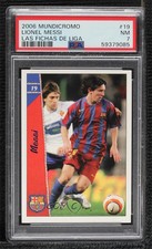 2006-07 Mundicromo Las Fichas de la Liga 2007 Lionel Messi #19 PSA 7