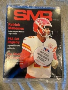 SMR PSA Magazine January 2020 Patrick Mahomes III Chiefs WRAPPER still on it  - Picture 1 of 3