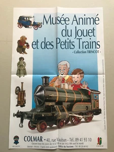 Affiche Colmar Musée Jouet Petits Trains Collection Trincot - Imagen 1 de 2