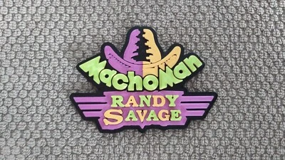 Imán de refrigerador Macho Man Randy Savage Federación Mundial de Lucha Libre WWE WCW Foto 1 de 4