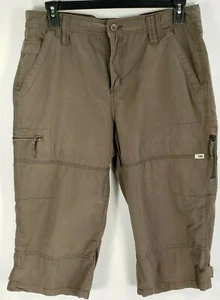 Pantalones Cortos Private Member Cargo Para Hombre 36 Marrón Caqui Multi Bolsillo - Imagen 1 de 10