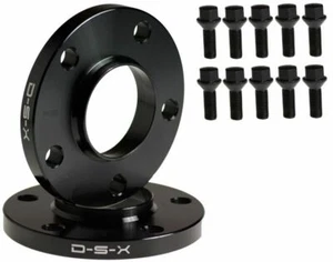 15mm Wheel Spacers 5x112 PAIR + BOLTS for BMW X5 X7 X3 X1 i3 i8 F45 F46 G20 G30 - Picture 1 of 1