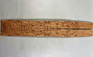 Hoja lateral de violín 4/4 5A agujero de gusano acolchado madera de arce tabla de carpintería - Imagen 1 de 5