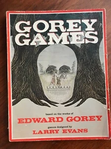 Gorey Games Based on Works of Edward Gorey designed by Larry Evans.1979 PB Book - Picture 1 of 12