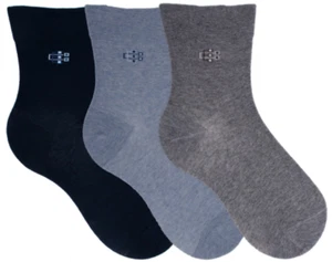 Gesundheitssocken, extra weit, Herren, Gr.39-46, venenfreundlich, 3er Pack, Neu - Bild 1 von 4