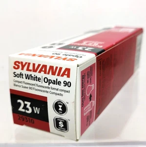 Sylvania Soft White 90 Compact Fluorescent 23 W Light Bulb 29310 - Picture 1 of 7