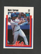 1989 Kahn's New York Mets Mark Carreon