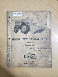 Case W5 Terraloader Gas Industrial Factory Parts Catalog - Picture 1 of 4