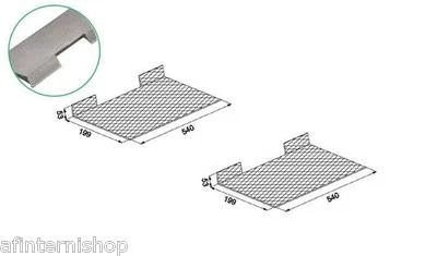 N. 2 filtri cappa 60 antigrasso metallico FABER x mod. 2156 152 2152 estraibile