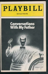 Playbill - Conversations With My Father - Royale Theatre - Bild 1 von 1