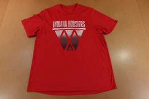 Indiana Hoosiers Adidas Mens Size XL Red Short Sleeve Crew Neck Creator Tee - Picture 1 of 9