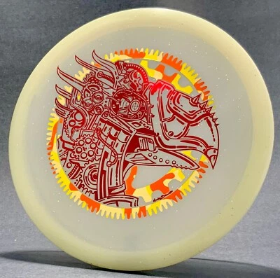 Innova Metal Flake Glow Champion Roc 2022 USDGC "Robot Roc" #1220 (#/10) - 180g - Image 1 of 4