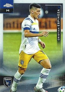2021 Topps Chrome Major League Soccer base common cards (31 - 40) - MLS