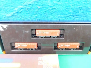 B15 Märklin Spur Z 86352 Güterwagen Set DB Cargo Schiebeplanenwagen OVP TOP - Bild 1 von 5
