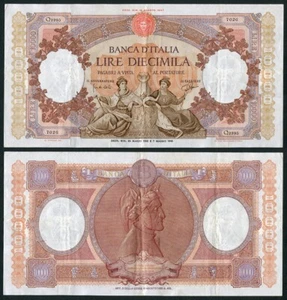 Italy 10000 LIRE Year 1962 - Medusa MBC+/EBC - Picture 1 of 1
