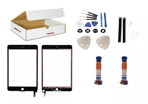 Screen Repair Kit Fit iPad Mini 4 A1538 Black Touch Digitizer Glass Replacement - Picture 1 of 3