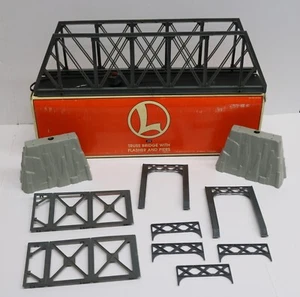 Lionel 6-12772 #318 Truss Bridge Flasher and Piers ORIGINAL Box - Picture 1 of 23
