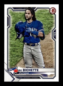 2021 Bowman Baseball #7 Bo Bichette Toronto Blue Jays