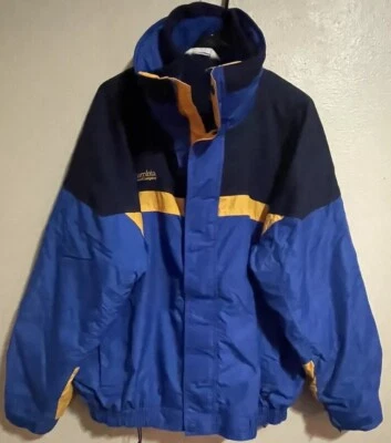 Vtg Columbia Bugaboo 3 In 1 Men’s Size L, Shell And Fleece Liner Jackets  J-1124 - Image 1 of 4