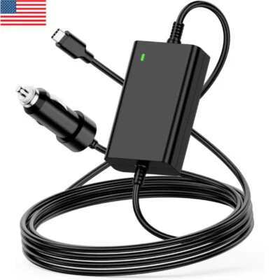 Car Charger for Dell Latitude 5330 5400 5401 5410 5411 Laptop Charger 90W Type-C - Image 1 of 4