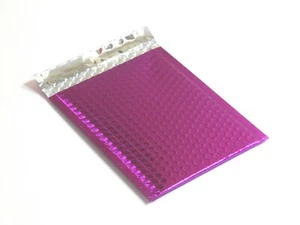 SOBRES DE BURBUJAS PÚRPURAS METÁLICAS 6""X9"" ENVÍO BOLSAS ACOLCHADAS DE CORREO SOBRE - Imagen 1 de 3