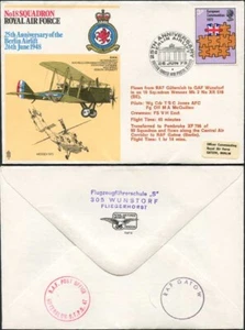 RAF12d No.18 Squadron RAF Standard Cover (A) - Picture 1 of 1