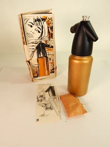 1966 Retro Bar Vintage Soda King Soda Syphon Slim Line Aztec Gold #6 - 5631030 - Picture 1 of 7