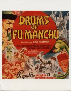 THE DRUMS OF FU MANCHU 8X10" PHOTO #A4736 - Bild 1 von 1