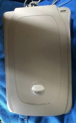 Microtek ScanMaker 4850 Flatbed Scanner LightLid 35 12V Power Supply USB Cable  - Image 1 of 4