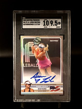 2023 NETPRO Anna Leigh Waters Premium Rainbow Auto Rookie Card RC /150 SGC 9.5