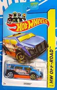 Hot Wheels 2014 Stunt Circuit #101 Regular Treasure Hunt Speedbox blau mit PR5s - Bild 1 von 2