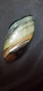 BLUE Tiger Eye With Hints Of Brown Polished And Rough. 115g - Picture 1 of 5