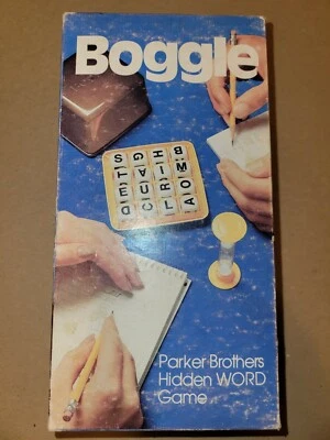 Vintage 1976 BOGGLE Hidden Word Game Parker Brothers   - Image 1 of 3
