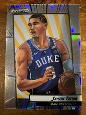 2023/24 PANINI PRIZM DRAFT PICKS JAYSON TATUM MANGA INSERT SSP #7 DUKE CASE HIT!