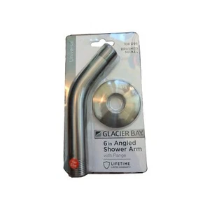 Glacier Bay Brausearm & Flansch Nickel gebürstet 108-098 - Bild 1 von 4