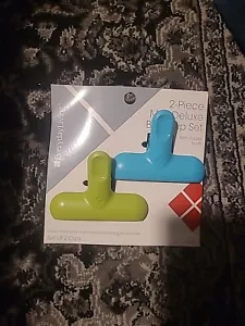 Everyday Living 2-piece Mini Deluxe Bag Clip Set - Picture 1 of 2