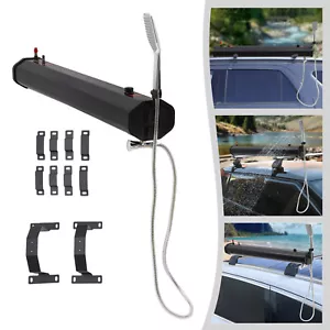 Roof Rack Mount Road Shower Outdoor Water Supply Portable Water Tank for Camping - Picture 1 of 20