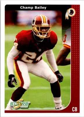 2002 Score #246 Champ Bailey NearMint/Mint - Image 1 of 2