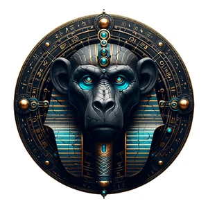 Aani altägyptischer Gott der Weisheit 3" Ägyptologie Ägypten Mythos Aufkleber - Bild 1 von 1