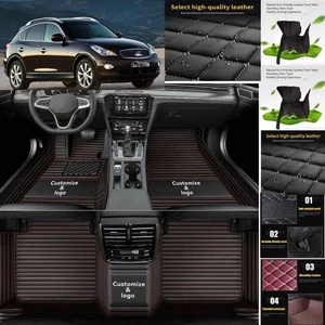 For Infiniti FX Car Floor Mats Luxury Waterproof Carpets Liners Interior Auto - Imagen 1 de 26