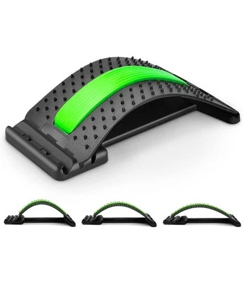 TRADE SHOP TRAESIO Barella Posteriore Lombare Per Distendere Schiena Agopuntura Allungamento Verde